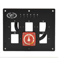 Battery Switch Panel Cobalt w/ Breakers Black by Cobalt