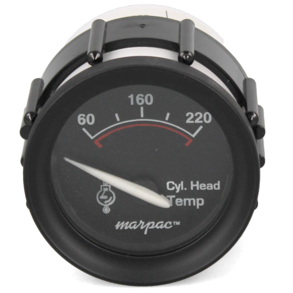 Faria Boat Temperature Gauge GP8026A 2 Inch Cylinder Head by Faria