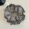 Polka Dot Lace Hair Scrunchies