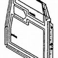 At197864 Side Shield R/h With Hinge & Latch Fits John Deere 850c,