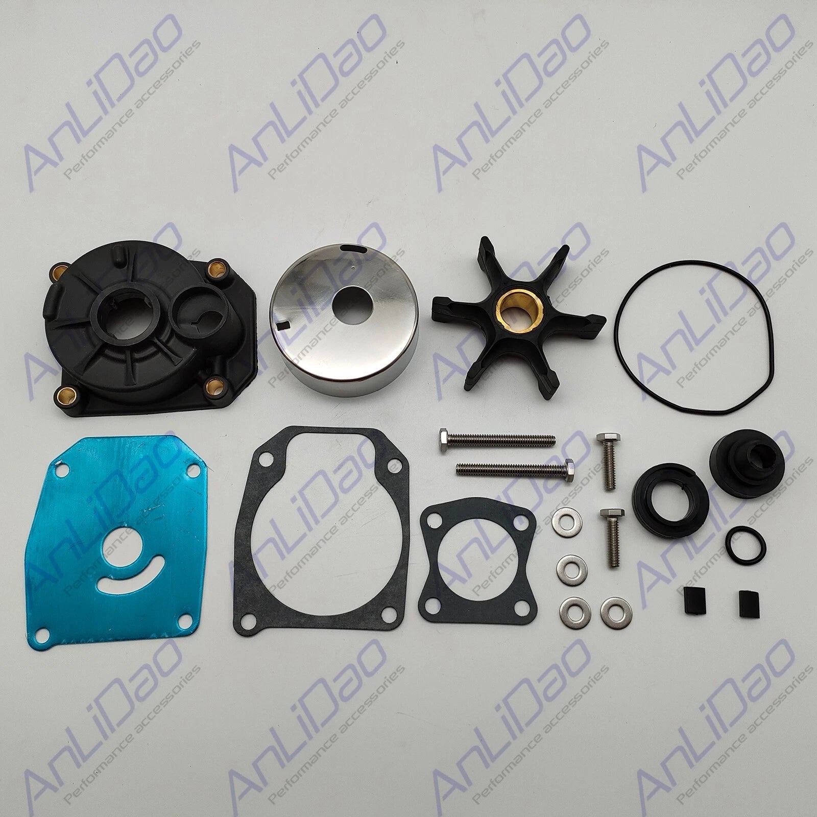 Fit Johnson Evinrude 40 50 55 60hp Outboard Water Pump Impeller Kit