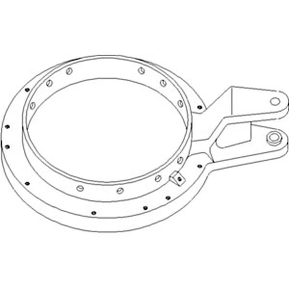 H137227 Ring, Elbow, Unloading Auger