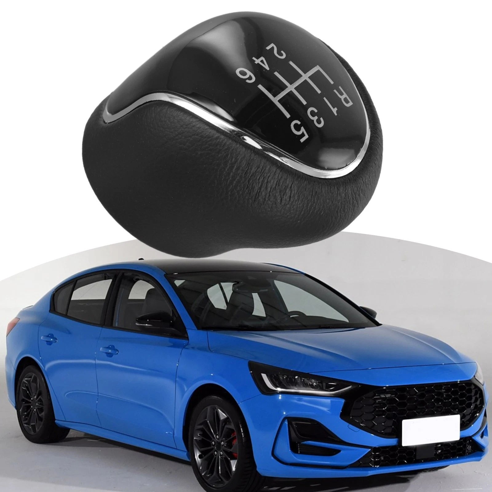 6 Speed Gear Shift Knob Gear Knob For Ford Comfortable Grip Easy To