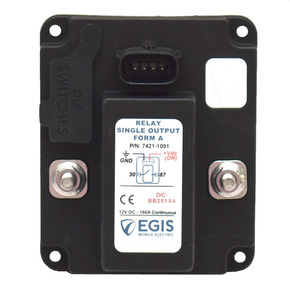 Egis Boat Single Output Relay 12V DC 160A by Egis