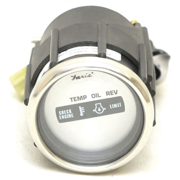 Suzuki Boat Systems Check Gauge F16022 Faria GP4839B Spun Silver by Suzuki
