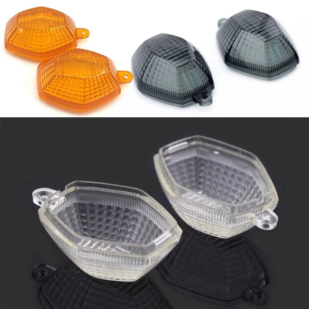Smoke Lens Turn Signal Light Cover Replacement For Suzuki Dr Z 400e