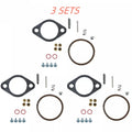 3sets For Mercury Force 90/95hp Outboard Carburetor Rebuild Kit