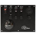 Instrument Switch Panel G3 with Fuel Gauge Black by G3