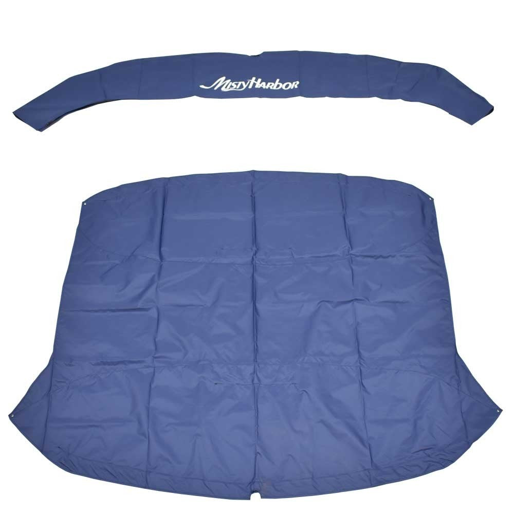Bimini Canopy Cover Misty Harbor Pontoon Blue by Misty Harbor