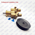 Fit Mercruiser 5.7l All Metal Sea Water Pump Pulley 46862914t10