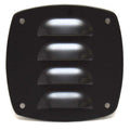 Louvered Vent Ranger Aluminum Matte Black by Ranger
