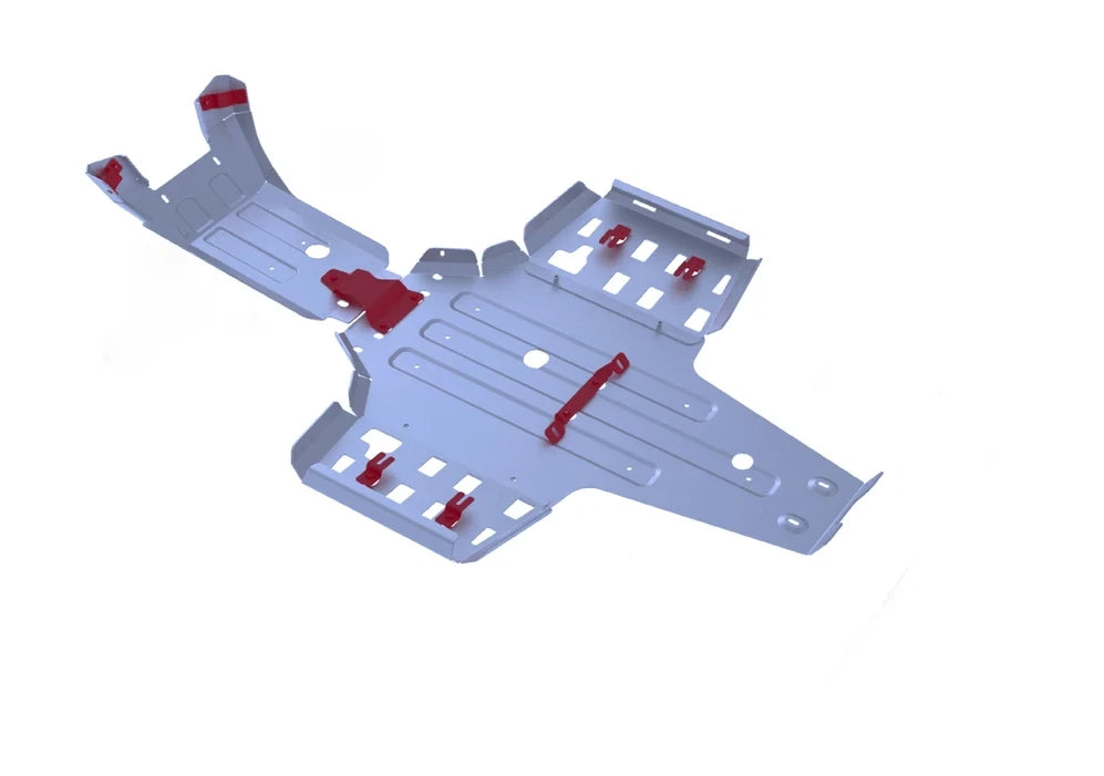 Rival Powersports Usa Central Skid Plate Alloy For Yamaha Yfm700k &