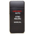 Carling Boat Contura III Rocker Switch Actuator | STBD Recirc A/M LitO