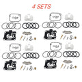 4set Carburetor Carb Rebuild Repair Kit For Yamaha F50-t50 Hp 4