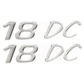 Boat Raised Decals Seaswirl 0573202 by Seaswirl