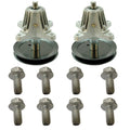 2 Pack Spindle Assembly Fits Troy-bilt 42" Deck T1000 T1200 918-06991