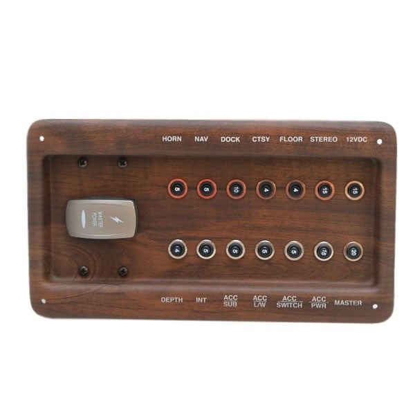 Breaker Panel Pontoon Faux Woodgrain