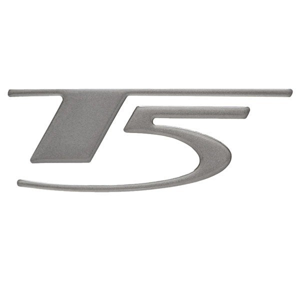 Brand Raised Decal T5 Silver 6 3/4 x 2 1/2 Inch by Ski Centurion