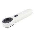 Jeweler Eye Magnifying Magnifier Jewelry Loupe Loop W/ 2 Led & On/off