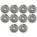 Carbon Steel V623zz V Groove Sealed Ball Bearings Vgroove 3mm