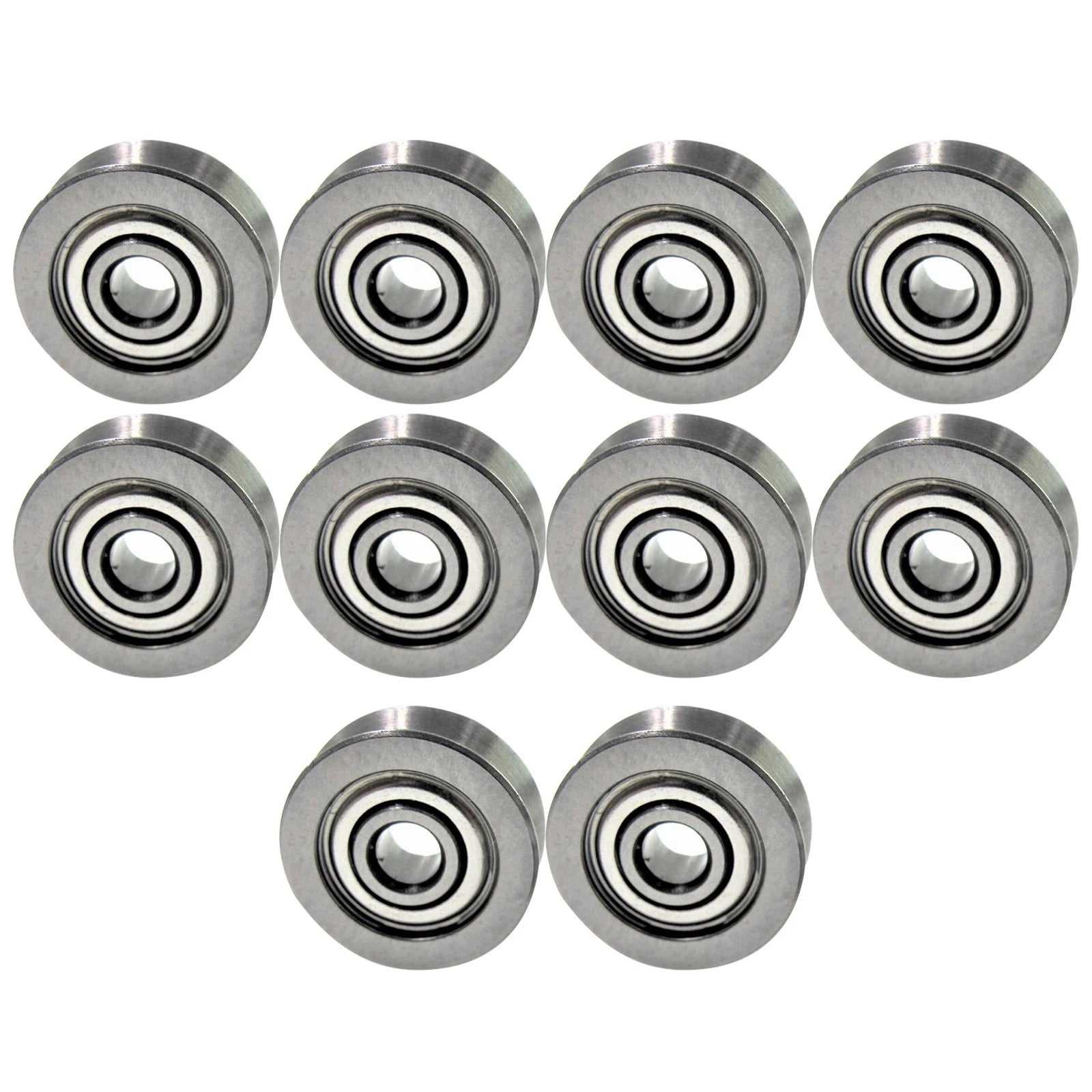 Carbon Steel V623zz V Groove Sealed Ball Bearings Vgroove 3mm