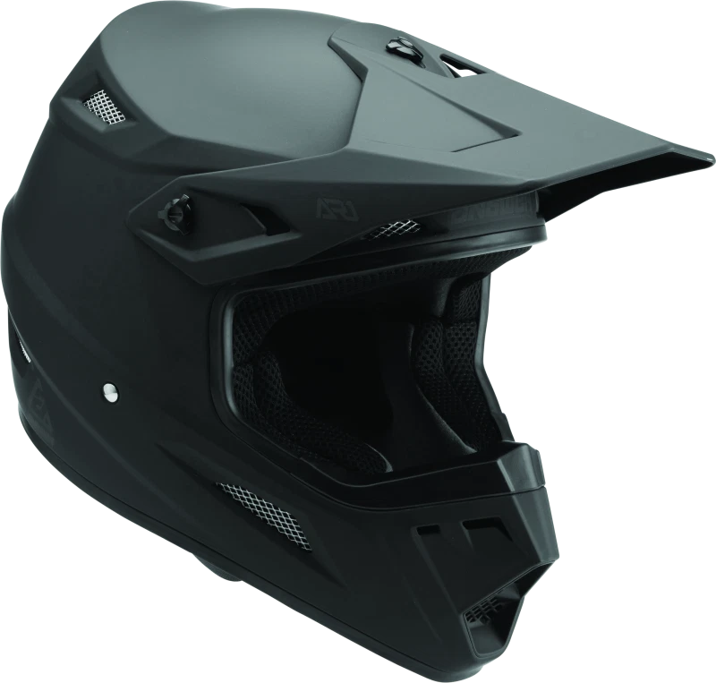 Answer Ar1 Solid Helmet Matte Black Youth - Large