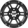 Itp Ss212 Black Aluminum Atv/utv Wheel 12x7 4/137 5+2 Offset