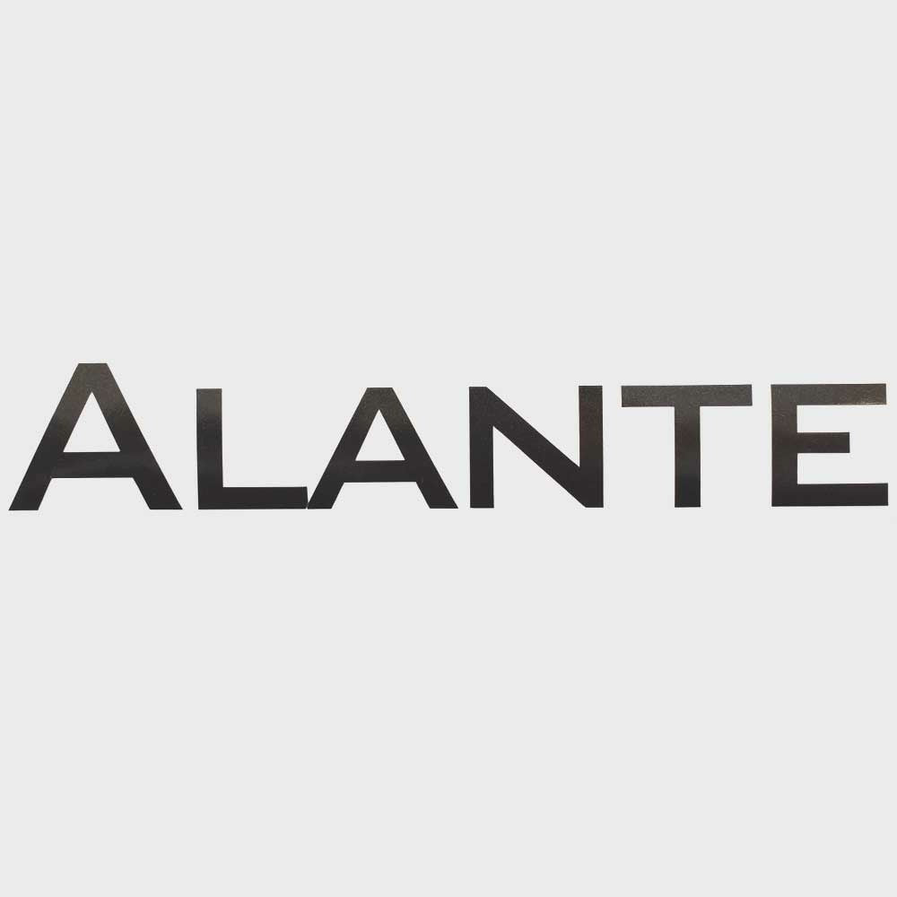 Premier Pontoon Boat Decal Alante Metallic Black by Premier