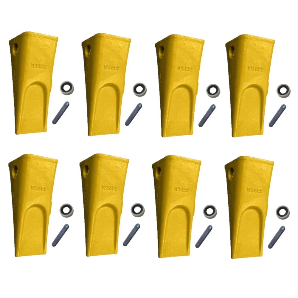 (8) Tooth Pin & Retainer Fits Caterpillar 950b 950b 950e 950e 966c