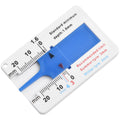 Plastic Tire Tread Ruler