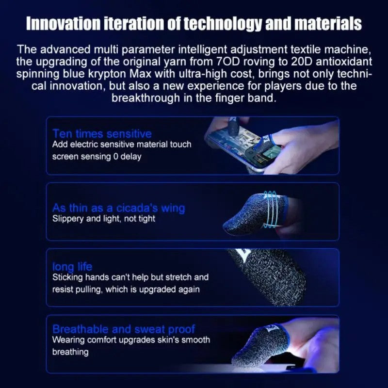 Precise Touch Control Finger Covers