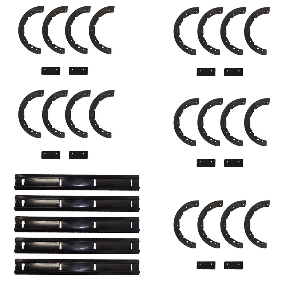 Qty 5: Snow Blower 6-piece Paddle Sets & Scraper Bars Fits Mtd