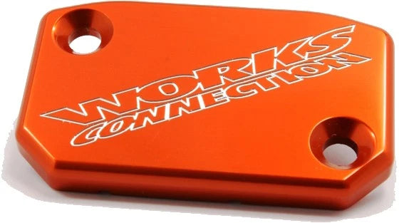 Works Offroad Orange Front Brake Cover For Ktm 150 Xc-w, 350 Exc-f &