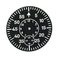 38.9mm Watch Dial Green Luminous Watch Face Plate For Eta 6497 6498