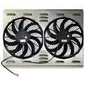 Z40070 Dual 12" Electric Fan & Shroud - 17 1/2 X 25 3/4 X 2 5/8