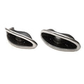 Avalon Pontoon Navigation Light Pods 65898 | Silver (Set Of 2)