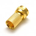 Glomex Boat Coax Cable Connector V9144 F Male RG6/U RG59/U 75 Ohms by Glomex