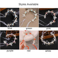 Golden Flower Pearl Hairband