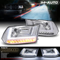 Chrome Clear Headlight Lamp for 09-18 Ram 1500