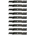 (9) Toothed Mower Blades Fits John Deere Ztrak Z525e Z535m Z540m