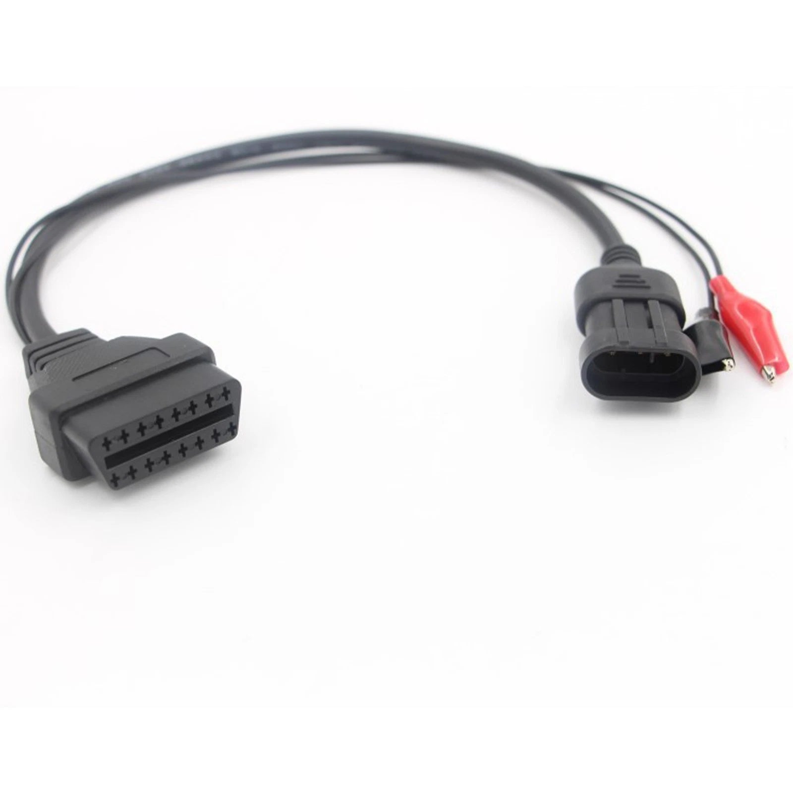 40cm 3 Pin To 16pin Obd2 Adapter Connector Diagnostic Cable For Fiat