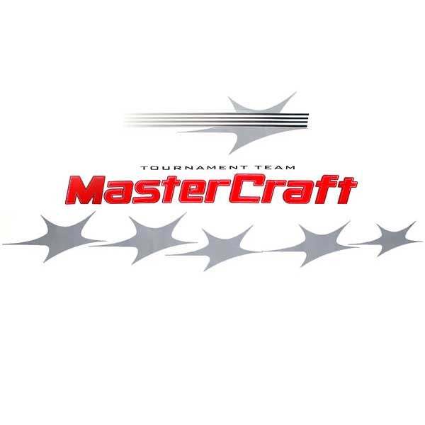 MasterCraft Boat Raised Decal Stars Logo 197 ProStar 2007 by MasterCraft