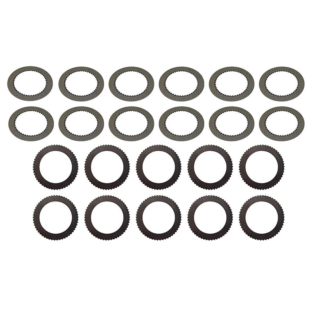 12 Friction + 10 Counter Plates Fits Jcb 525-50 525-50le 525-50s