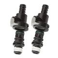 2 Attwood 8838us6 Universal Male &Female Sprayless Connector With