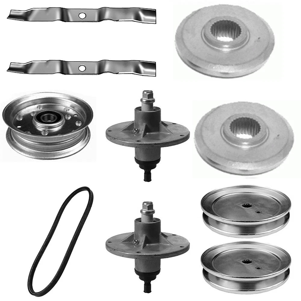 42" Deck Rebuild Kit Fits Murray Riders Spindle Blades Belt Pulleys