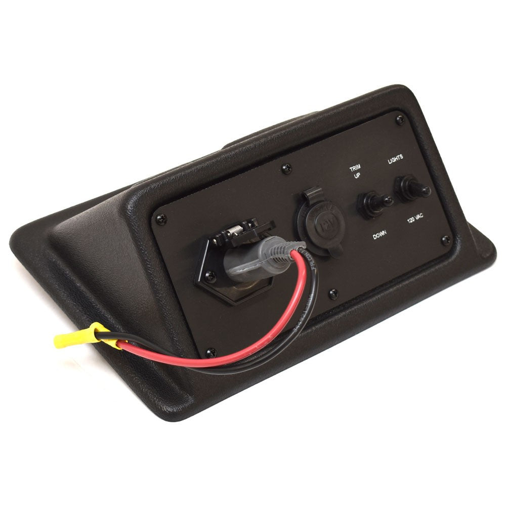G3 Switch Outlet Panel Black Raised Logo by G3