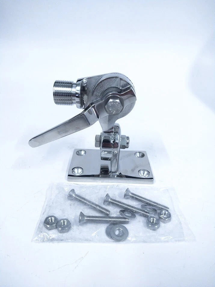 D.lilly 101, Heavy Duty, Stainless Steel, 4-way, Ratchet Mount, New