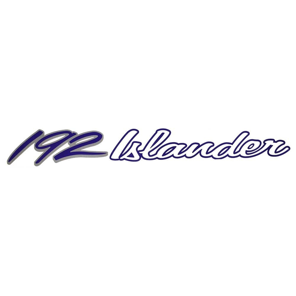 Baja Boat Decal 192 Islander 20 1/2 Inch Purple Clear Silver by Baja