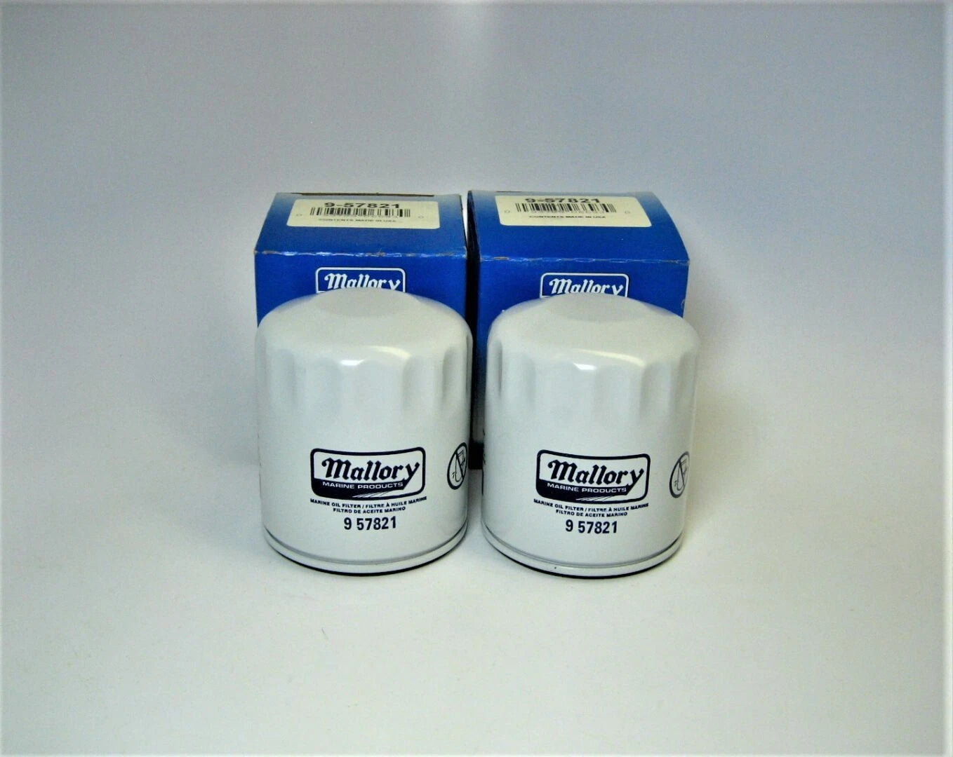 Mallory 9-57821 *Qty 2* New Mercury Marine Verado 135-200hp Outboard