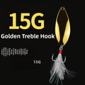 Curved Tail Spinner Spoon Lure